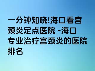 一分鐘知曉!?？诳磳m頸炎定點(diǎn)醫(yī)院 -?？趯?zhuān)業(yè)治療宮頸炎的醫(yī)院排名